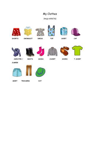 My clothes