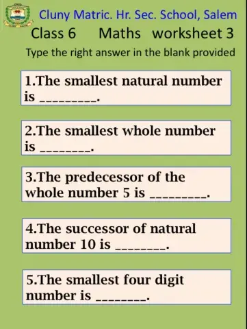 Class 6 Maths 3 Integers