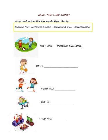 What are they doing?