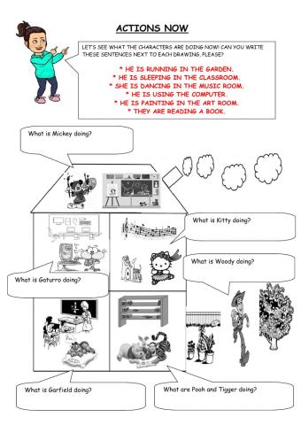 Actions now - places