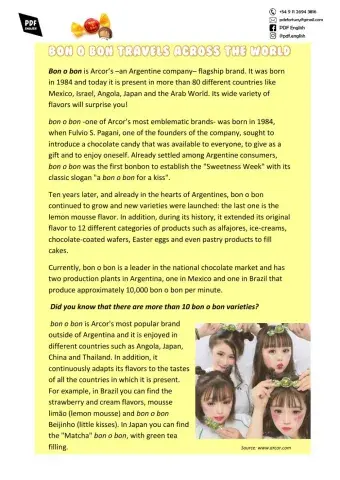 Bon o bon travells around the world
