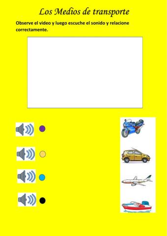 Los medios de transporte