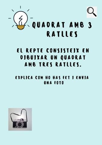 Enigma quadrat ratlles