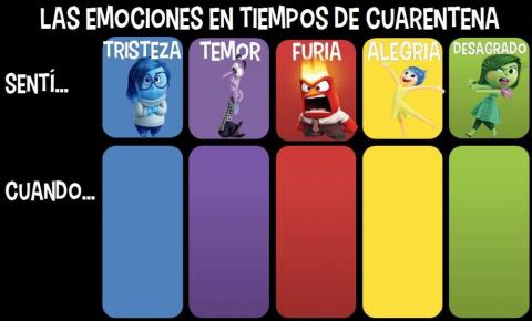 Emociones en tiempos de cuarentena