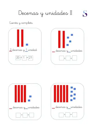 Decenas y unidades II