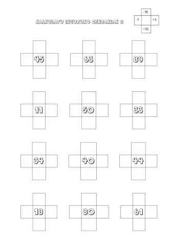 Kalkulatu inguruko zenbakiak 2