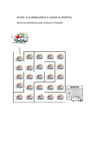 Laberinto-Ambulancia-Hospital