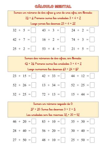 Cálculo mental