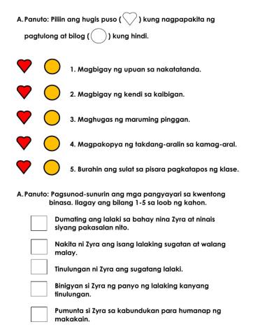 Filipino Comprehension