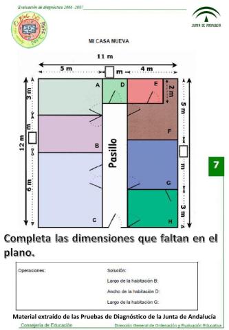 Área de cuadriláteros