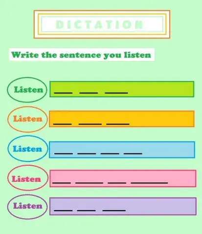 Dictation