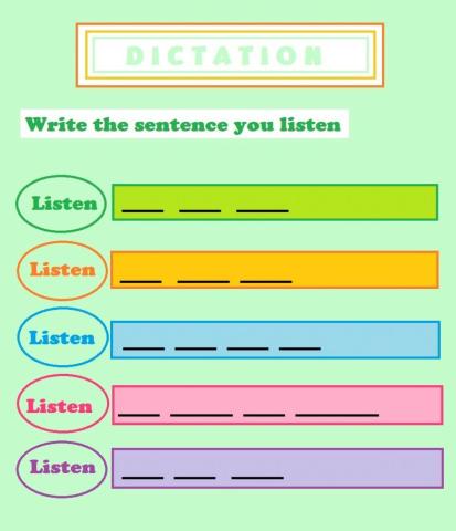 Dictation