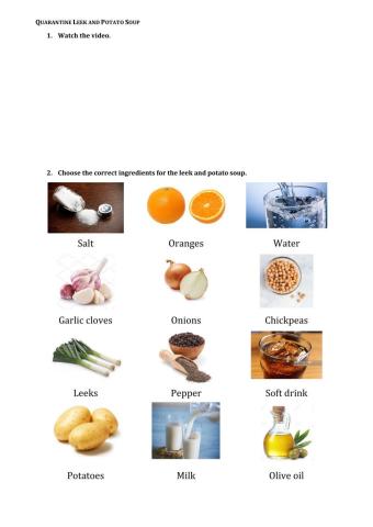 Quarantine Leek and Potato Soup