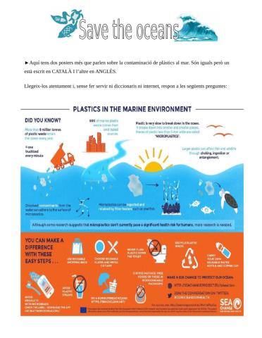 Save the oceans from plastic