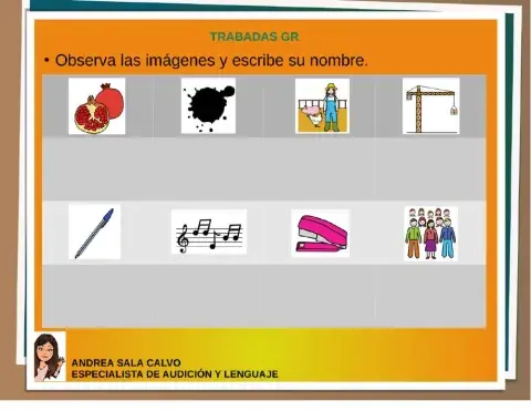 Sílabas trabadas tr