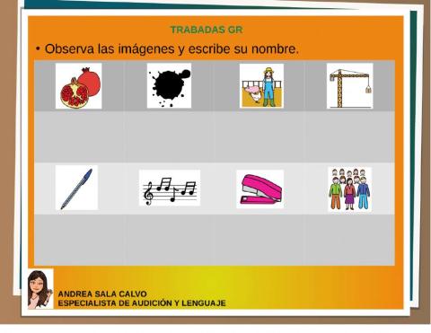 Sílabas trabadas tr