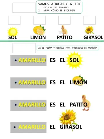 Poema: amarillo