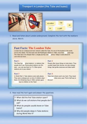 Transport in London (Get Culture)