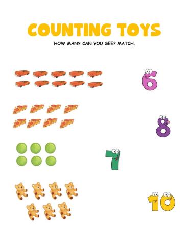 Counting toys