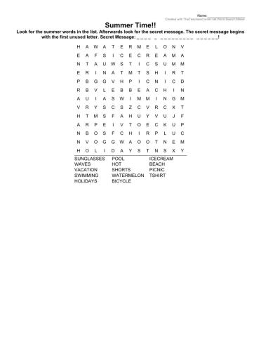 Word search by jon