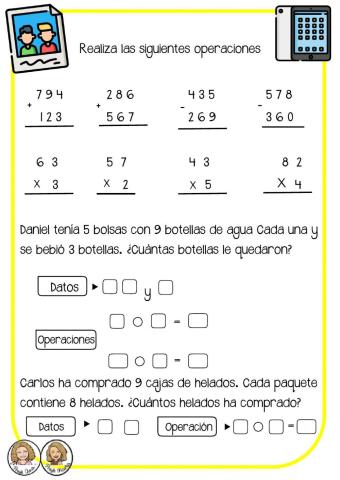 Operaciones y problemas