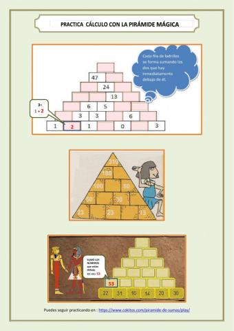 Pirámides mágicas y retos