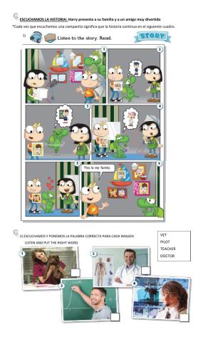 Story and professions