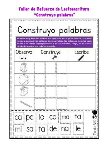 Construyo palabras