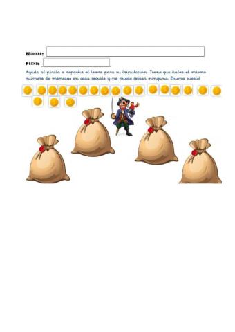 Repartos y división