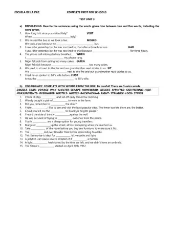 COMPLETE FFS TEST UNIT 3 
