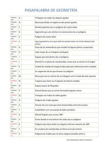 Palapalabra de geometría versión 2