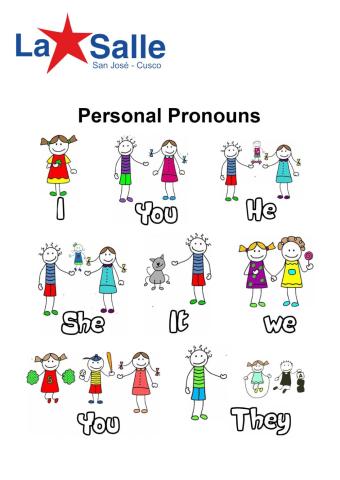 Personal pronouns