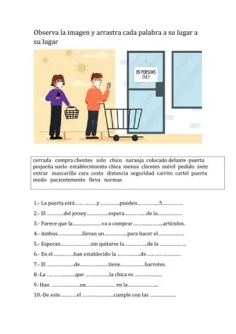 ORACIONES INCOMPLETAS 3º