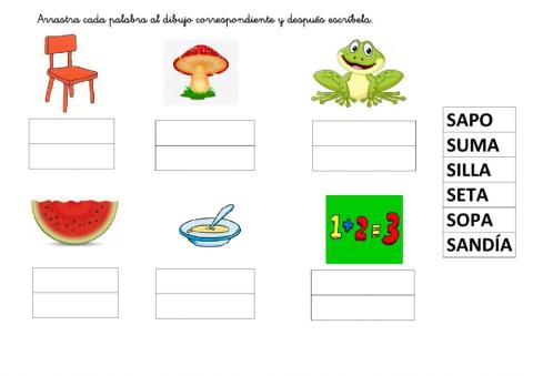 Palabras que empiezan por s