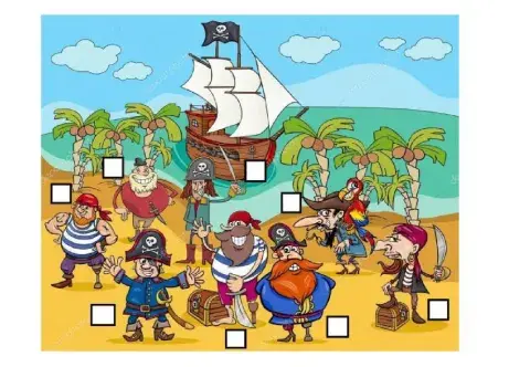 Quién es quién pirata