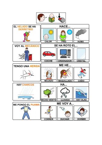 CAUSA-EFECTO: Lee y elige la imagen