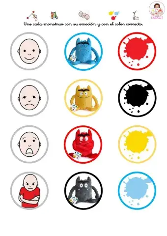 Emociones con el Monstruo de los colores