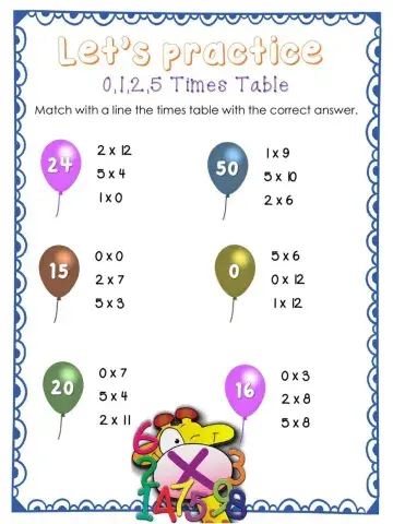 Times Table Practice