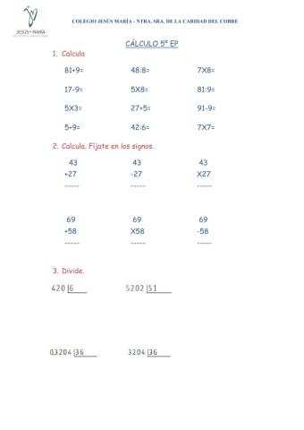 Cálculo 5º 4 de junio