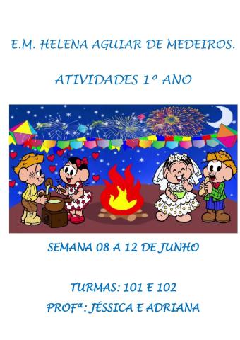 Festa junina 1º ano