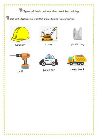 Construction Tools and Machines (L1)