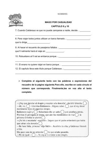 Mago por casualidad capítulo 9 y 10