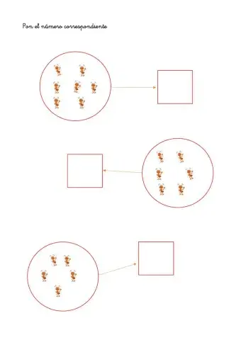 Cuenta y pon el número 