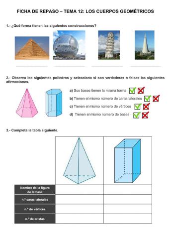 Cuerpos geométricos