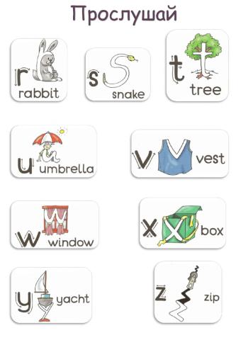 Spotlight 2 класс алфавит