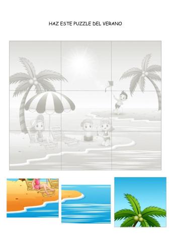 Puzzle verano