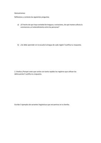 Variedades linguísticas