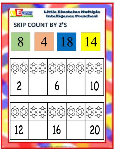 Skip counting