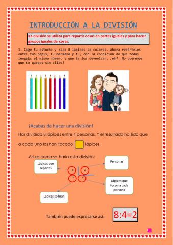 Introducción a la división