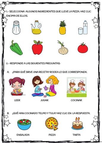 Ficha 1 evaluación inicial 1º